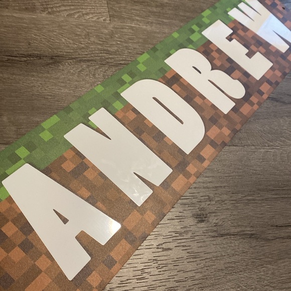 Roblox “Andrew” Metal sign - Picture 2 of 5